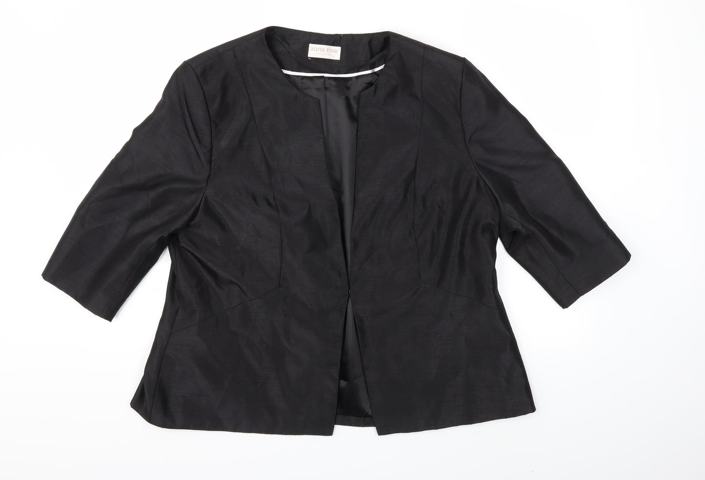 anna rose Womens Black   Jacket  Size 18