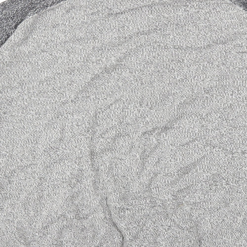 Easy Mens Grey  Knit Pullover Jumper Size L