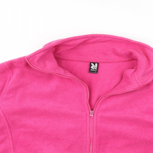Roly Womens Pink  Fleece Jacket  Size L