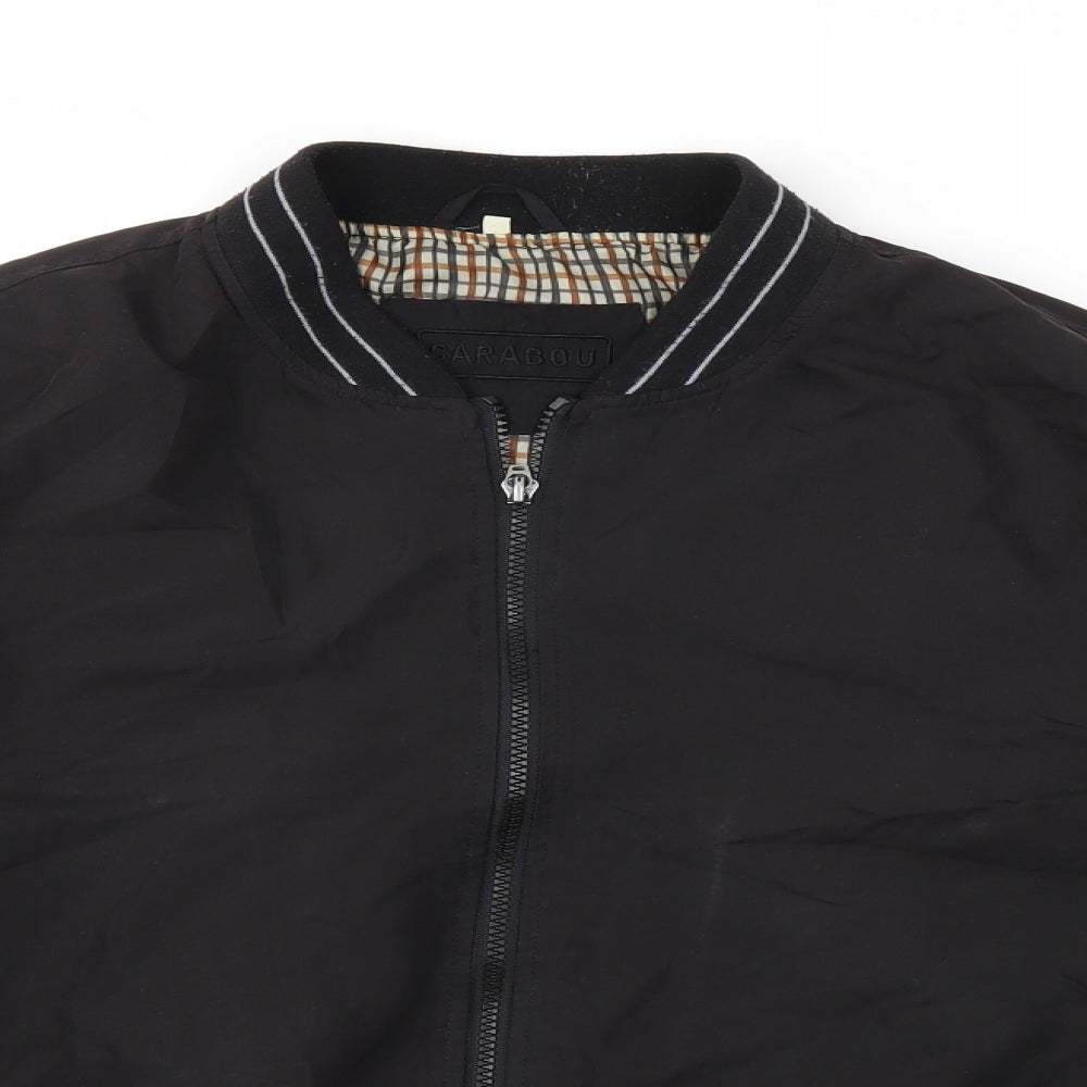 Preworn Mens Black   Bomber Jacket Jacket Size L