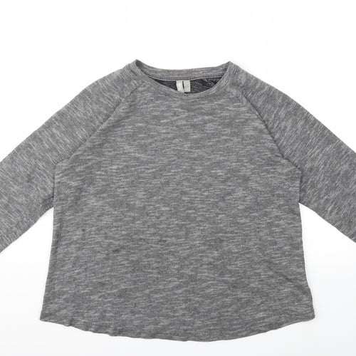 ASOS Womens Grey  Knit Pullover Jumper Size 12