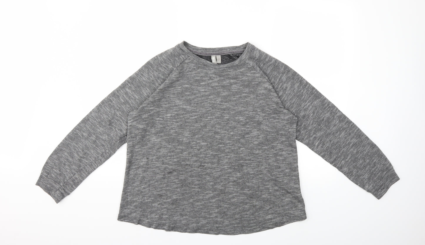 ASOS Womens Grey  Knit Pullover Jumper Size 12