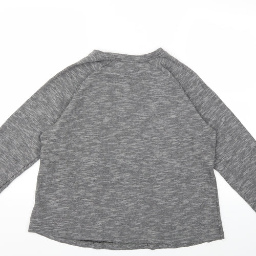 ASOS Womens Grey  Knit Pullover Jumper Size 12