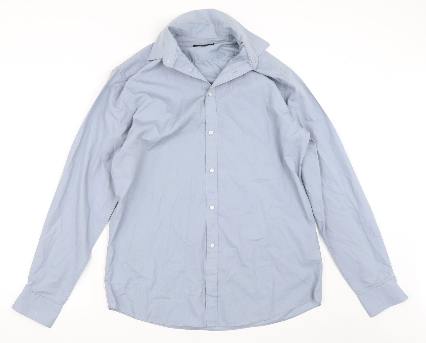 Taylor & Wright Mens Blue    Dress Shirt Size 15