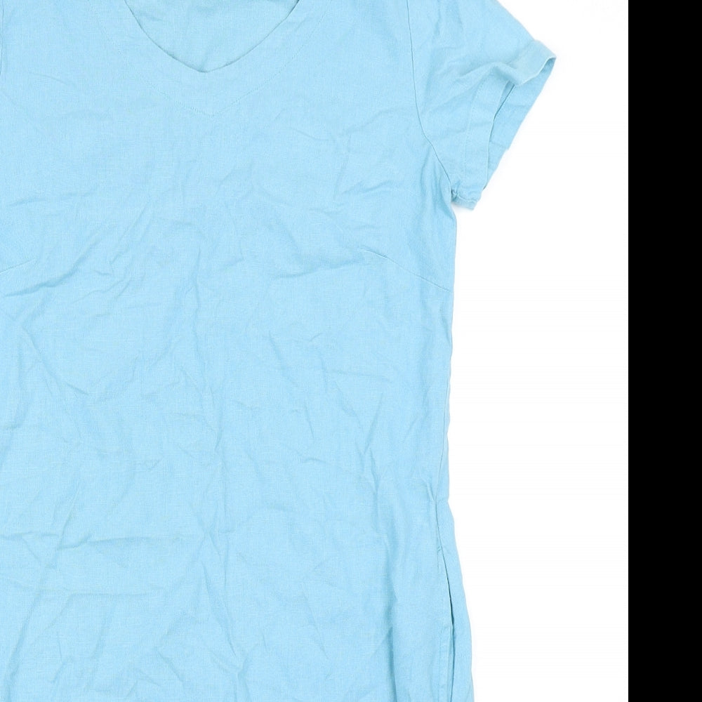 Lily & Me Womens Blue   Shift  Size 10