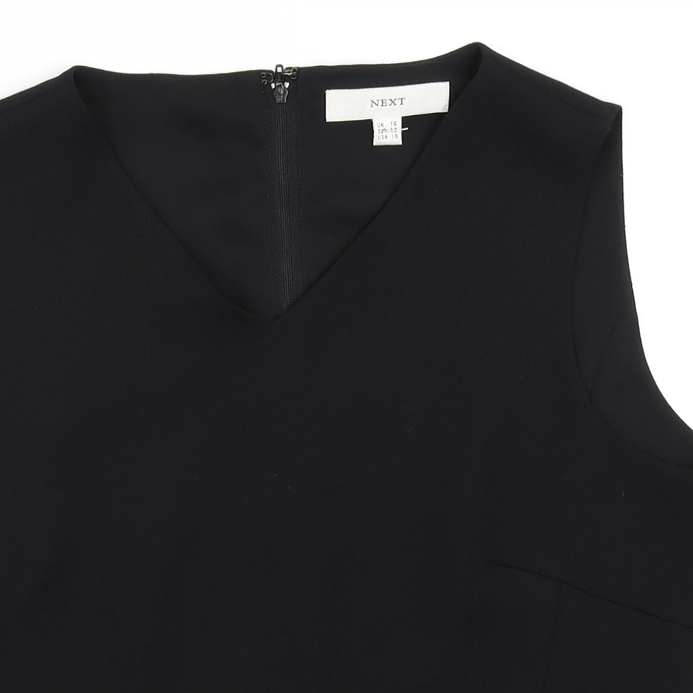 NEXT Womens Black   Basic Blouse Size 14