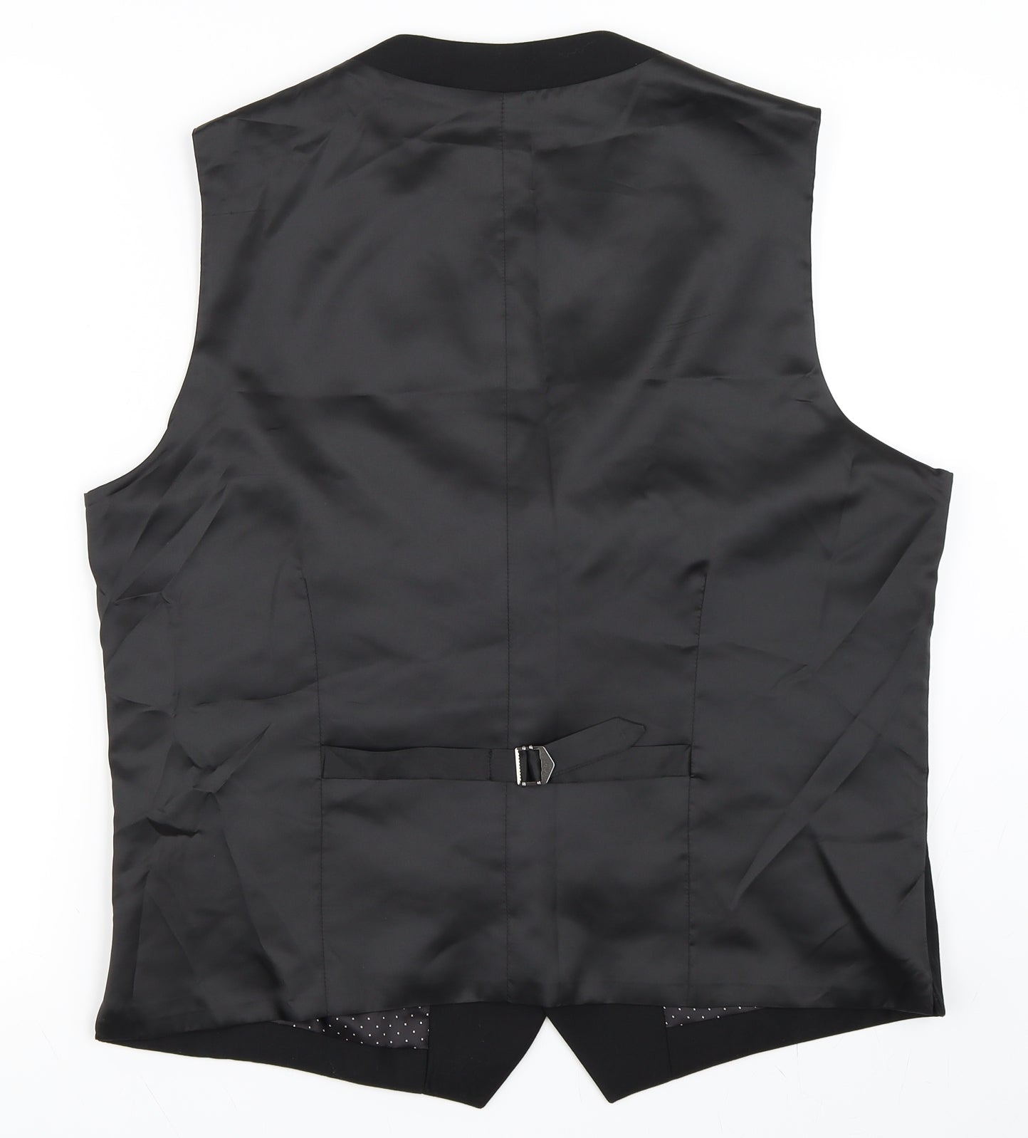 Taylor & Wright Mens Black    Suit Waistcoat Size L