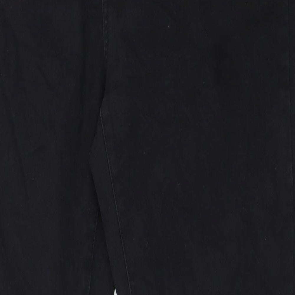 Primark Womens Black  Denim Skinny Jeans Size 18 L30 in