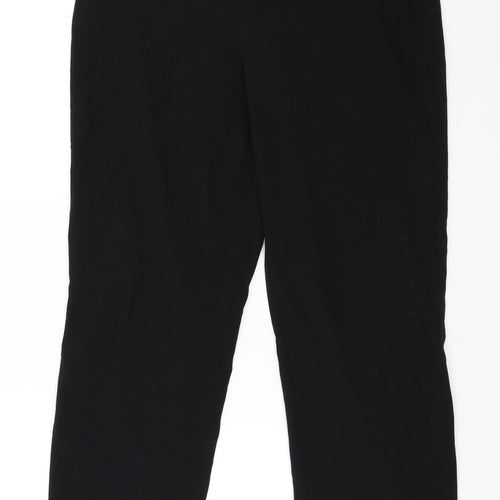 Marks and Spencer Womens Black   Trousers  Size 14 L30.5 in