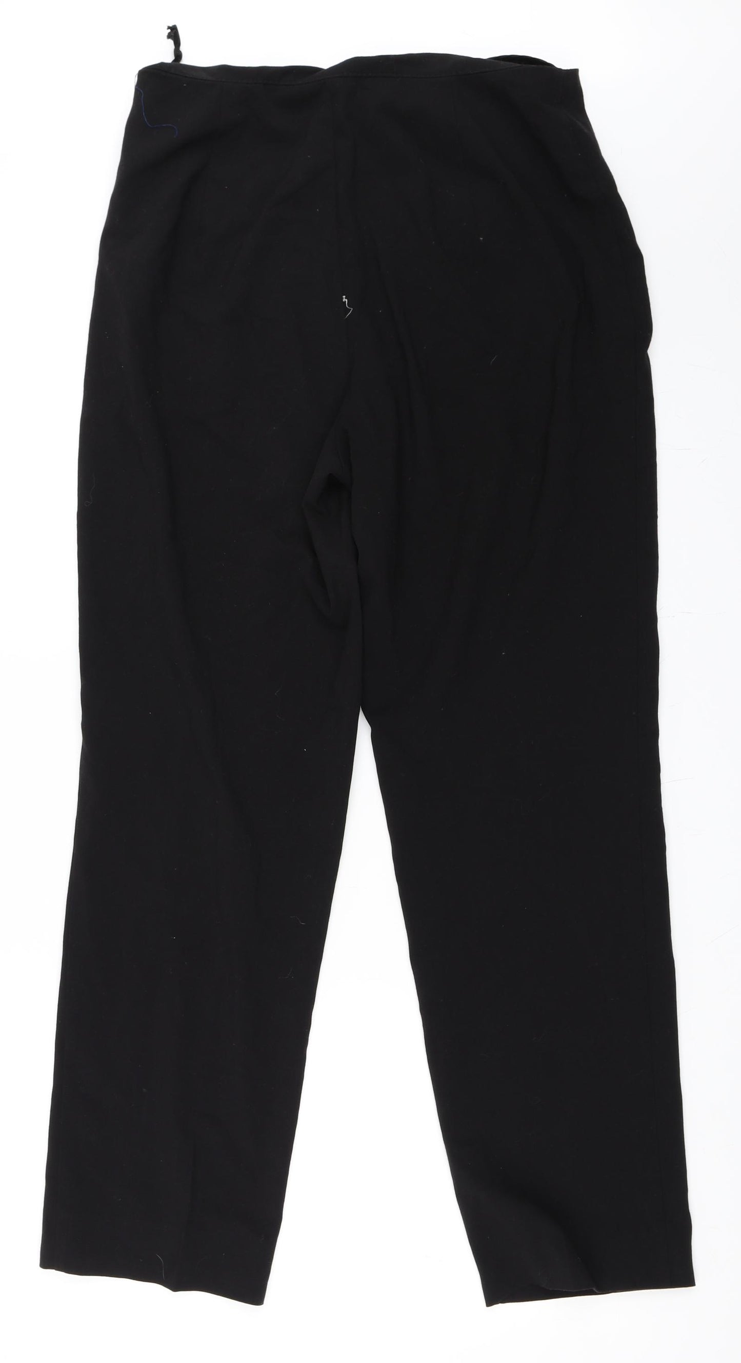 Marks and Spencer Womens Black   Trousers  Size 14 L30.5 in
