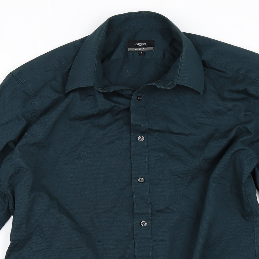 G2000 Mens Green    Dress Shirt Size 16