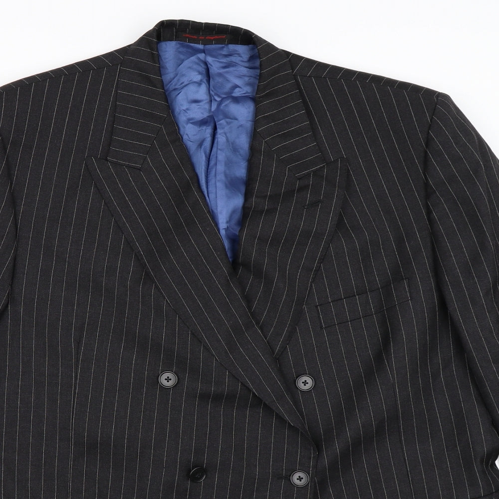 Austin Reed Mens Black   Jacket Blazer Size 48