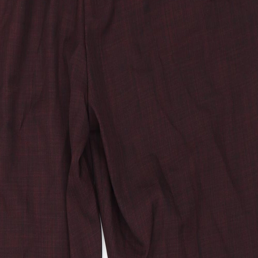 Marks and Spencer Womens Red   Trousers  Size 18 L29 in