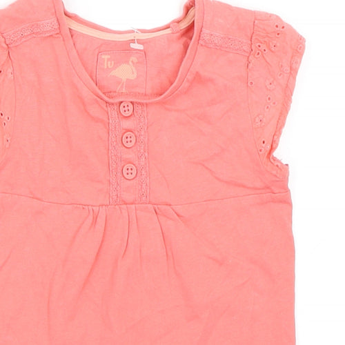 TU Girls Pink   Shift  Size 18-24 Months
