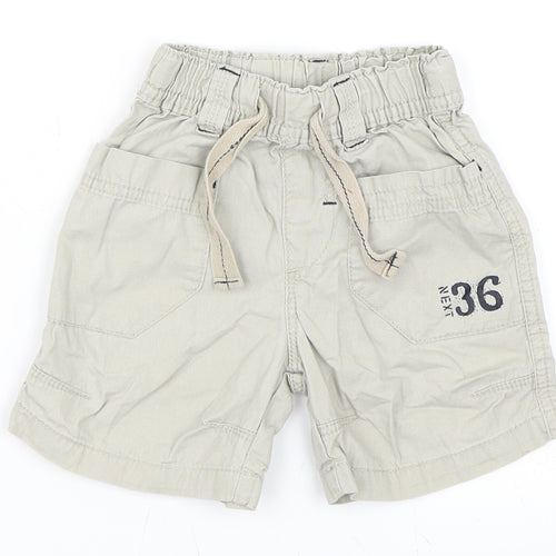 NEXT Boys Beige   Cropped Trousers Size 12-18 Months