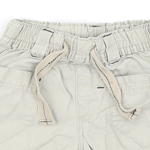 NEXT Boys Beige   Cropped Trousers Size 12-18 Months