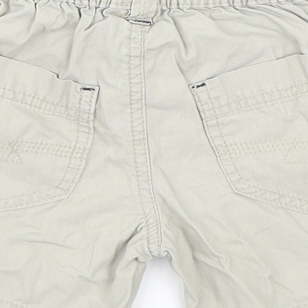 NEXT Boys Beige   Cropped Trousers Size 12-18 Months
