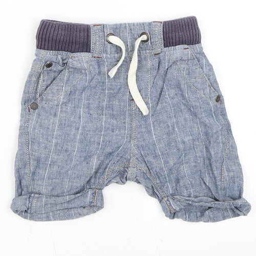 NEXT Boys Blue   Cropped Trousers Size 12-18 Months
