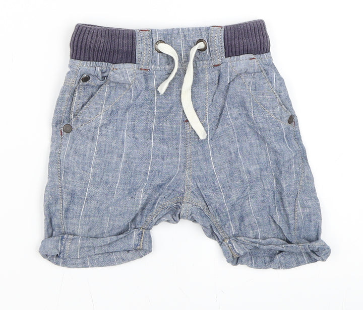 NEXT Boys Blue   Cropped Trousers Size 12-18 Months