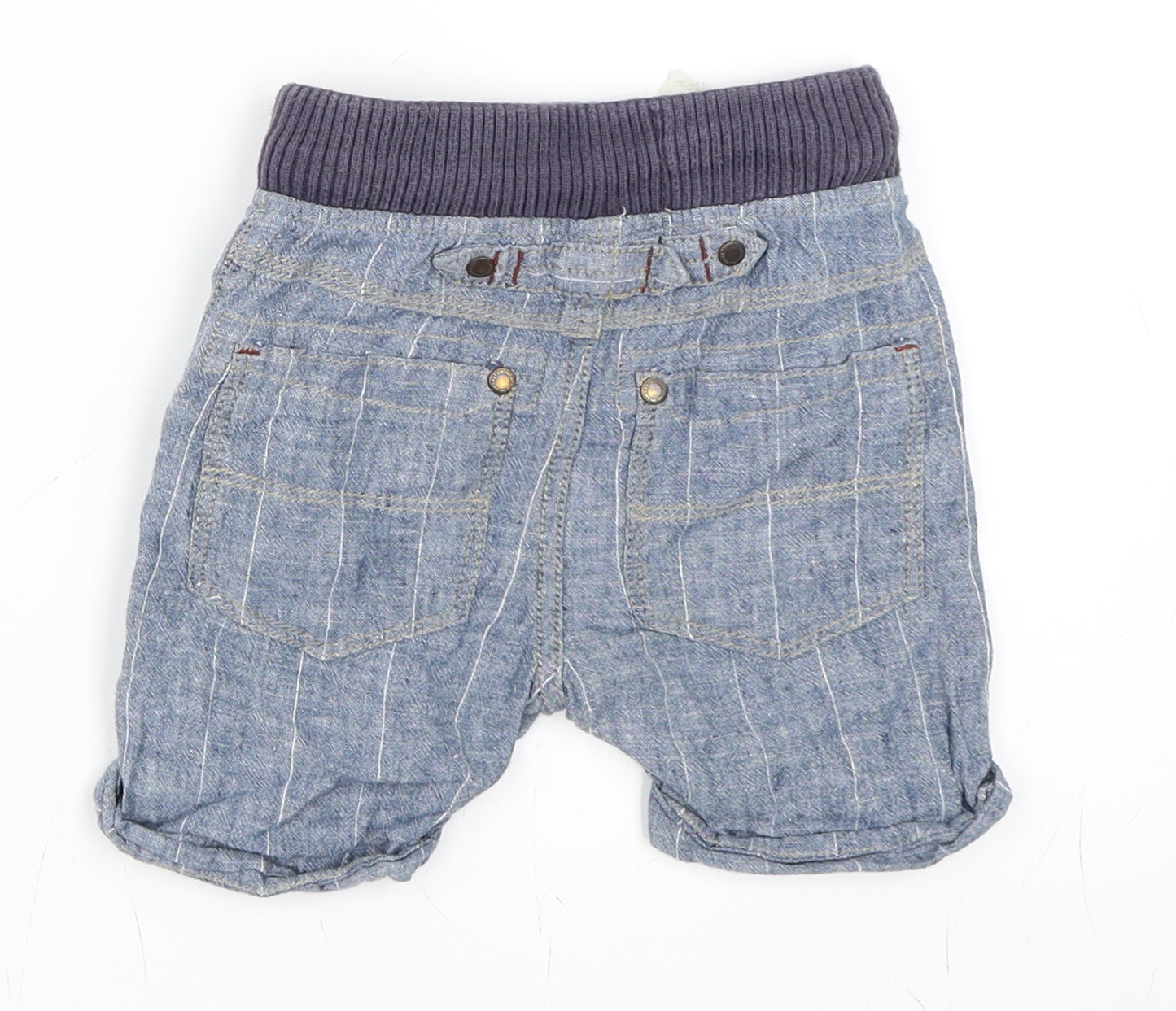 NEXT Boys Blue   Cropped Trousers Size 12-18 Months