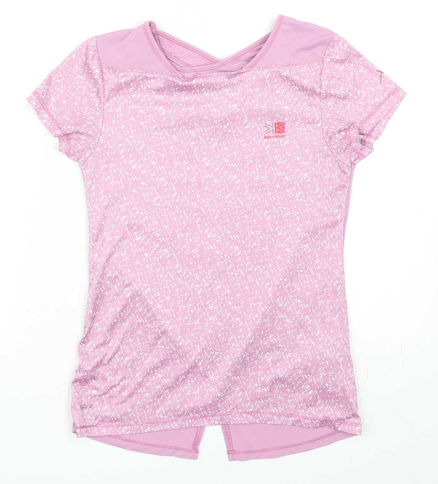 Karrimor Girls Pink   Basic T-Shirt Size 11-12 Years  - Activewear Top