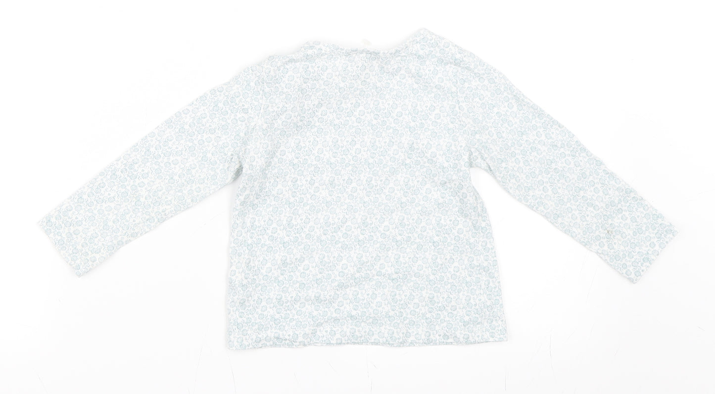 Monsoon Girls Blue   Basic T-Shirt Size 12-18 Months
