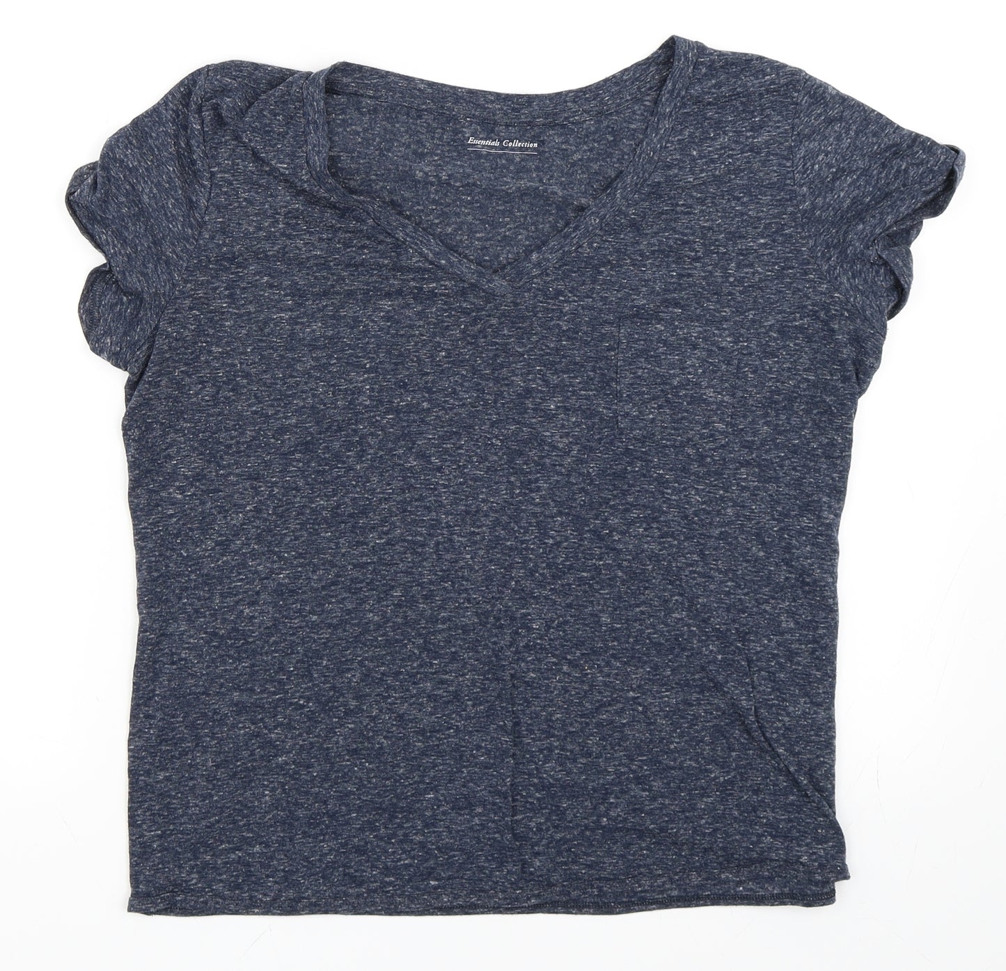 Marks and Spencer Womens Blue   Basic T-Shirt Size 14