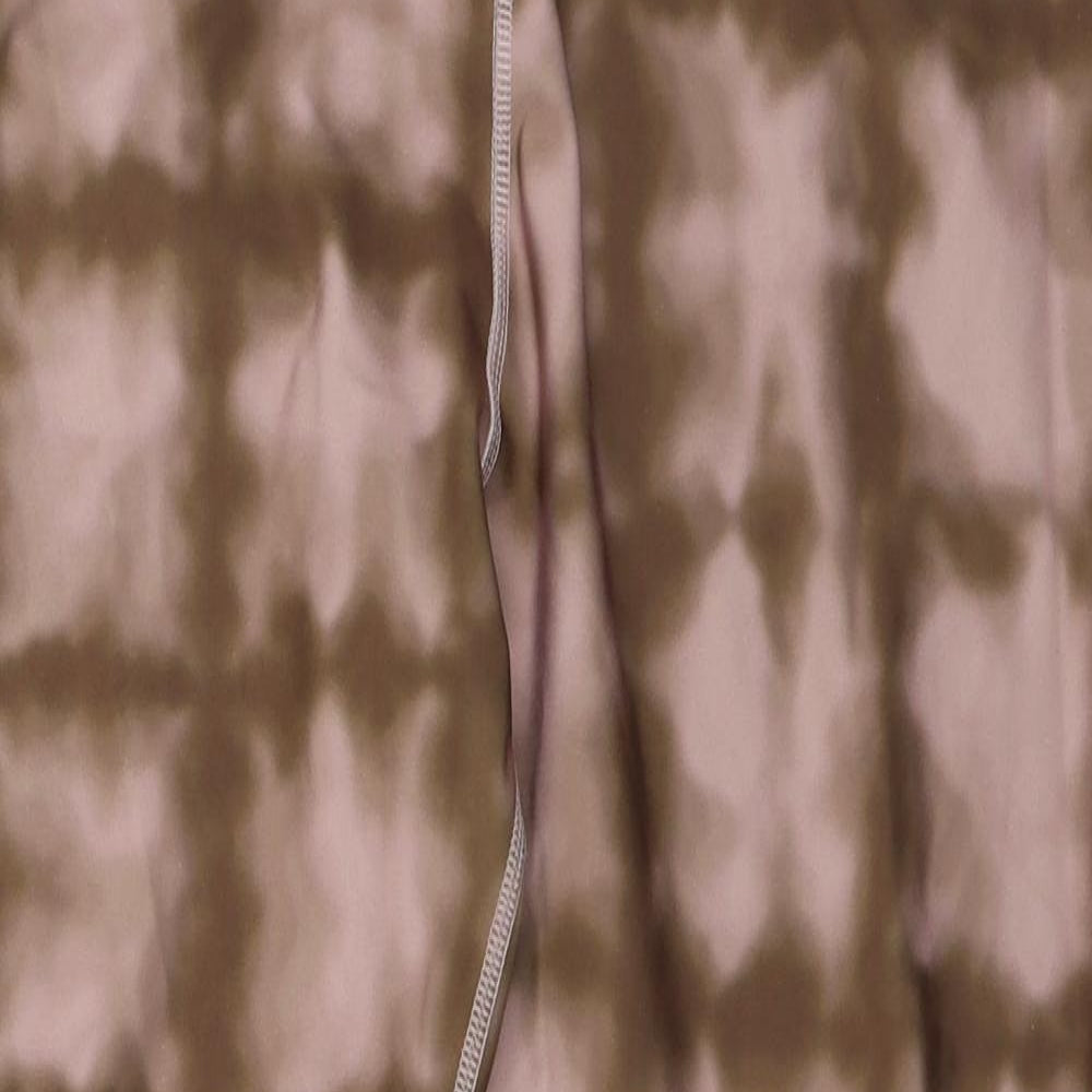 ASOS Womens Brown Tie Dye  Compression Leggings Size 16 L26 in