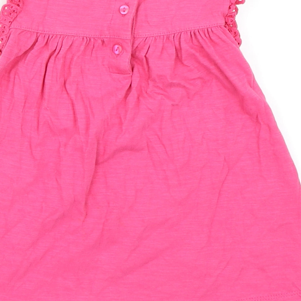 NEXT Girls Pink   Fit & Flare  Size 12-18 Months