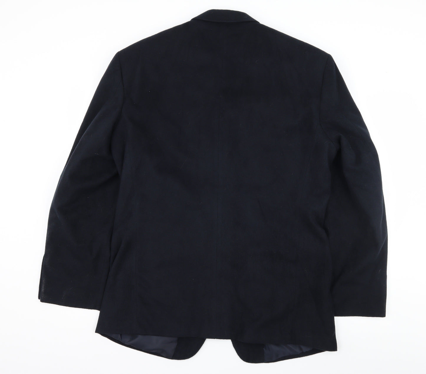 Preworn Mens Blue  Velvet Jacket Suit Jacket Size L