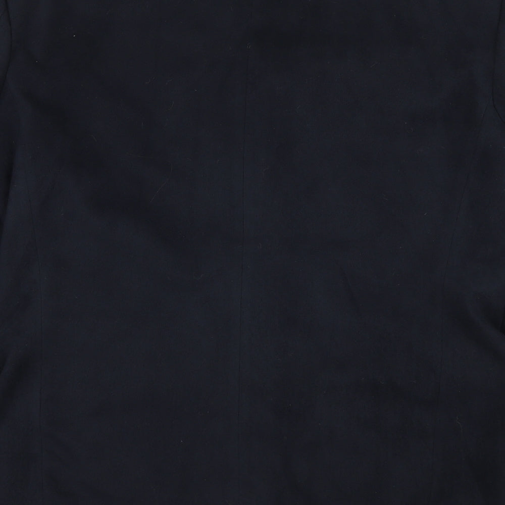 Preworn Mens Blue  Velvet Jacket Suit Jacket Size L