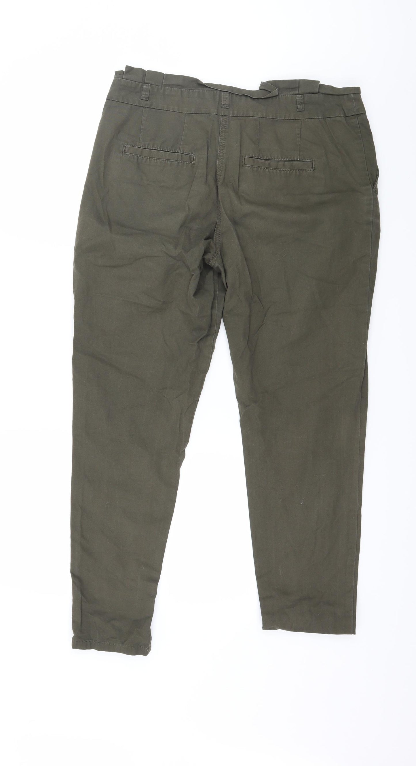 Dorothy Perkins Womens Green   Trousers  Size 8 L27 in
