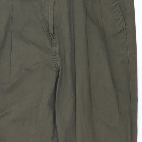 Dorothy Perkins Womens Green   Trousers  Size 8 L27 in