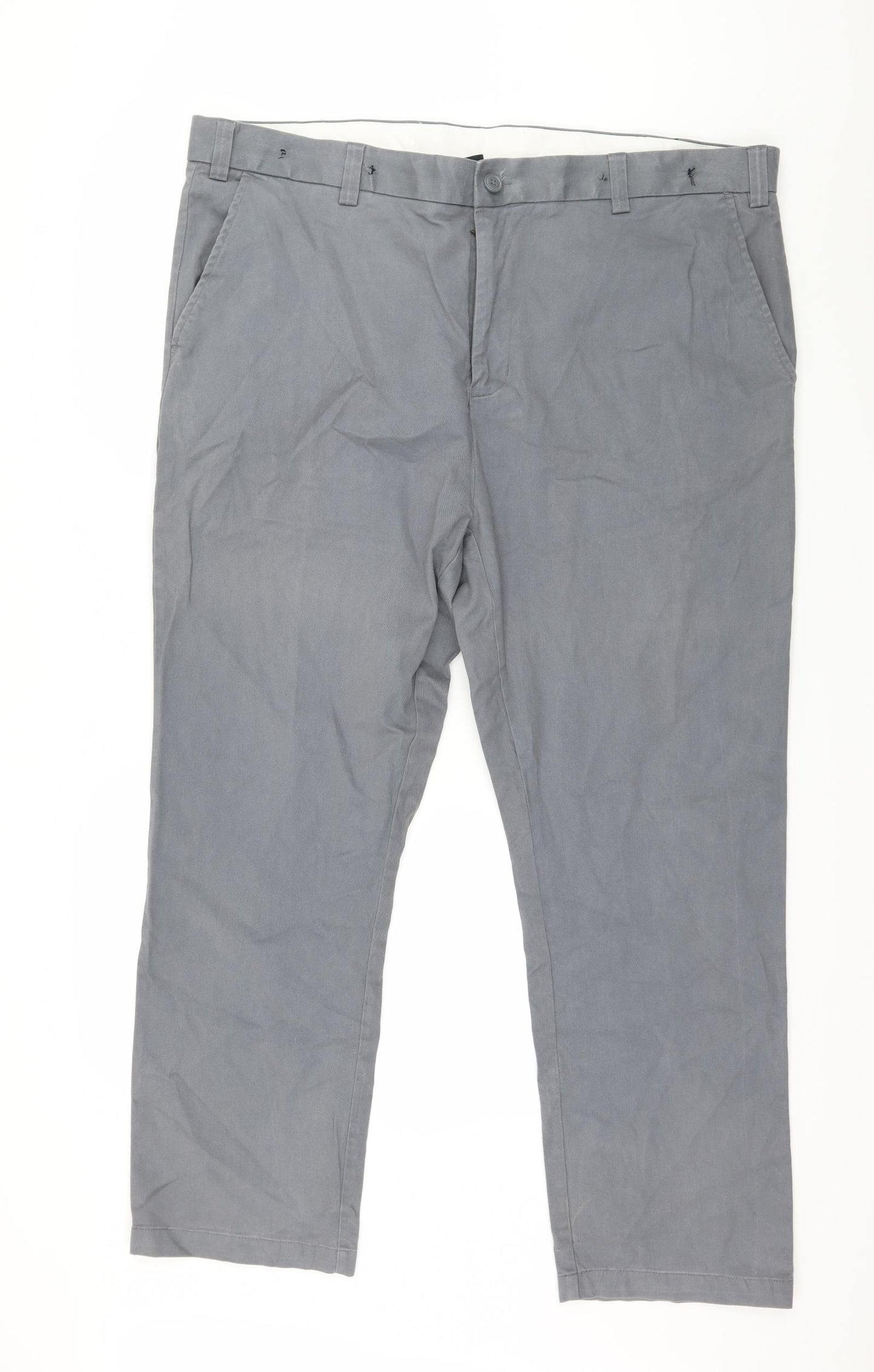 Cotton Traders Mens Grey   Trousers  Size 42 in L28 in