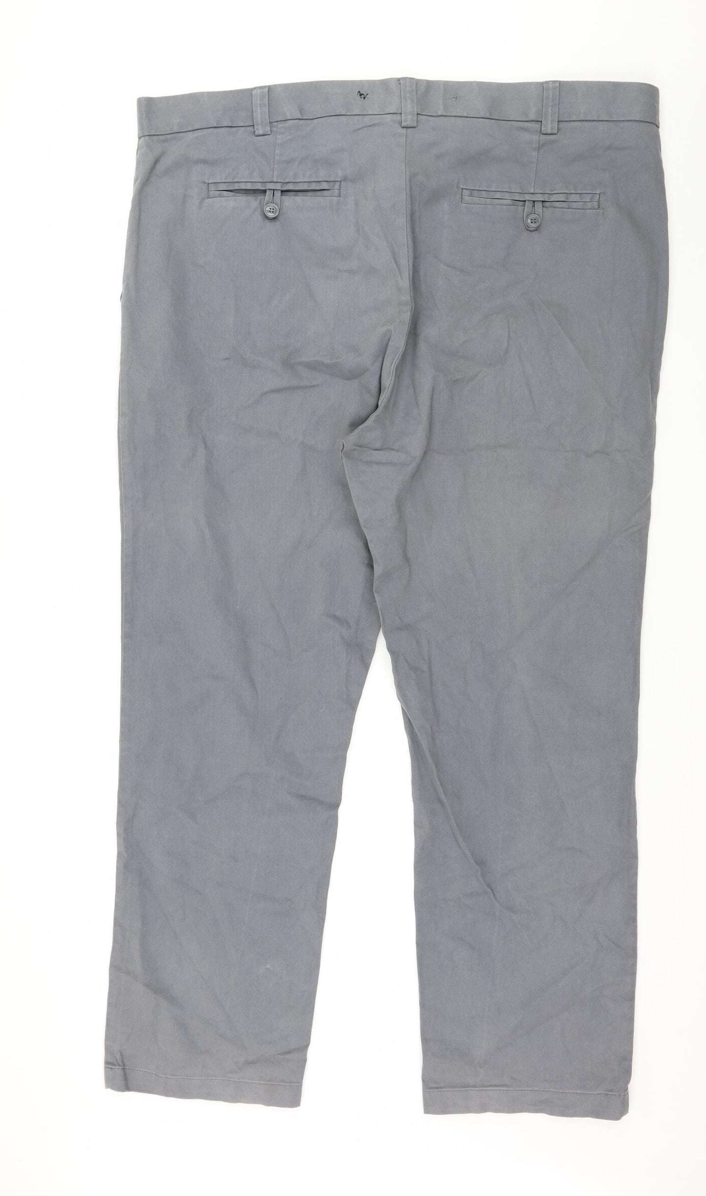 Cotton Traders Mens Grey   Trousers  Size 42 in L28 in