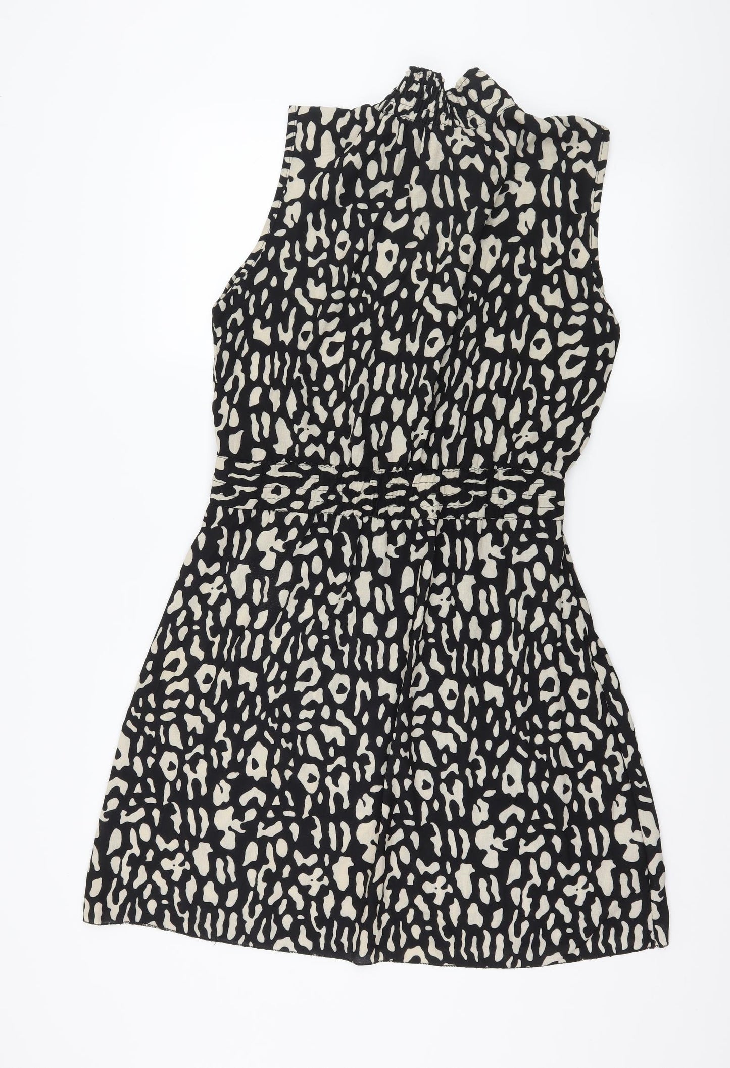 Cameo Rose Womens Brown Animal Print  Fit & Flare  Size M
