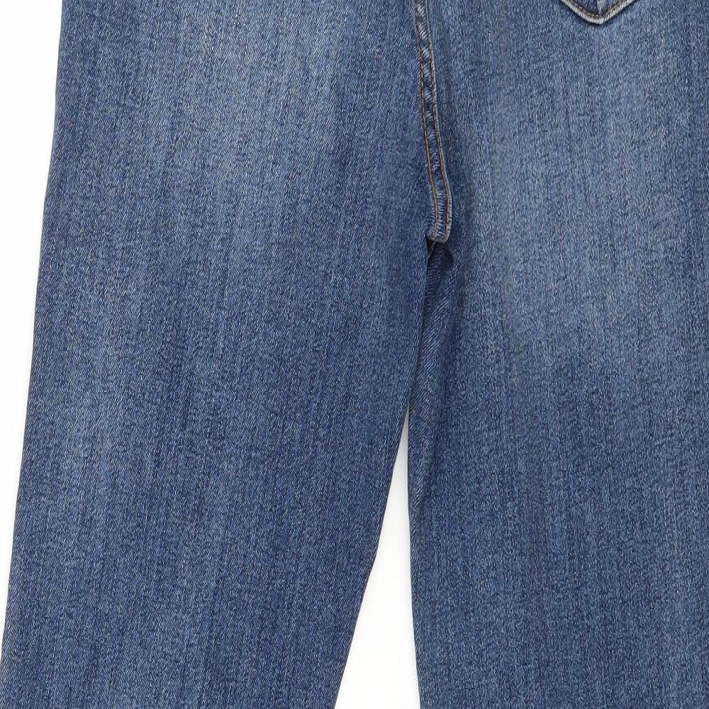 F&F Womens Blue  Denim Bootcut Jeans Size 12 L33 in