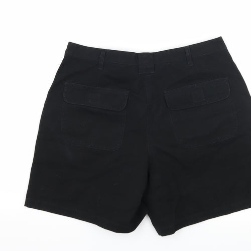VERO MODA Womens Black   Cargo Shorts Size L