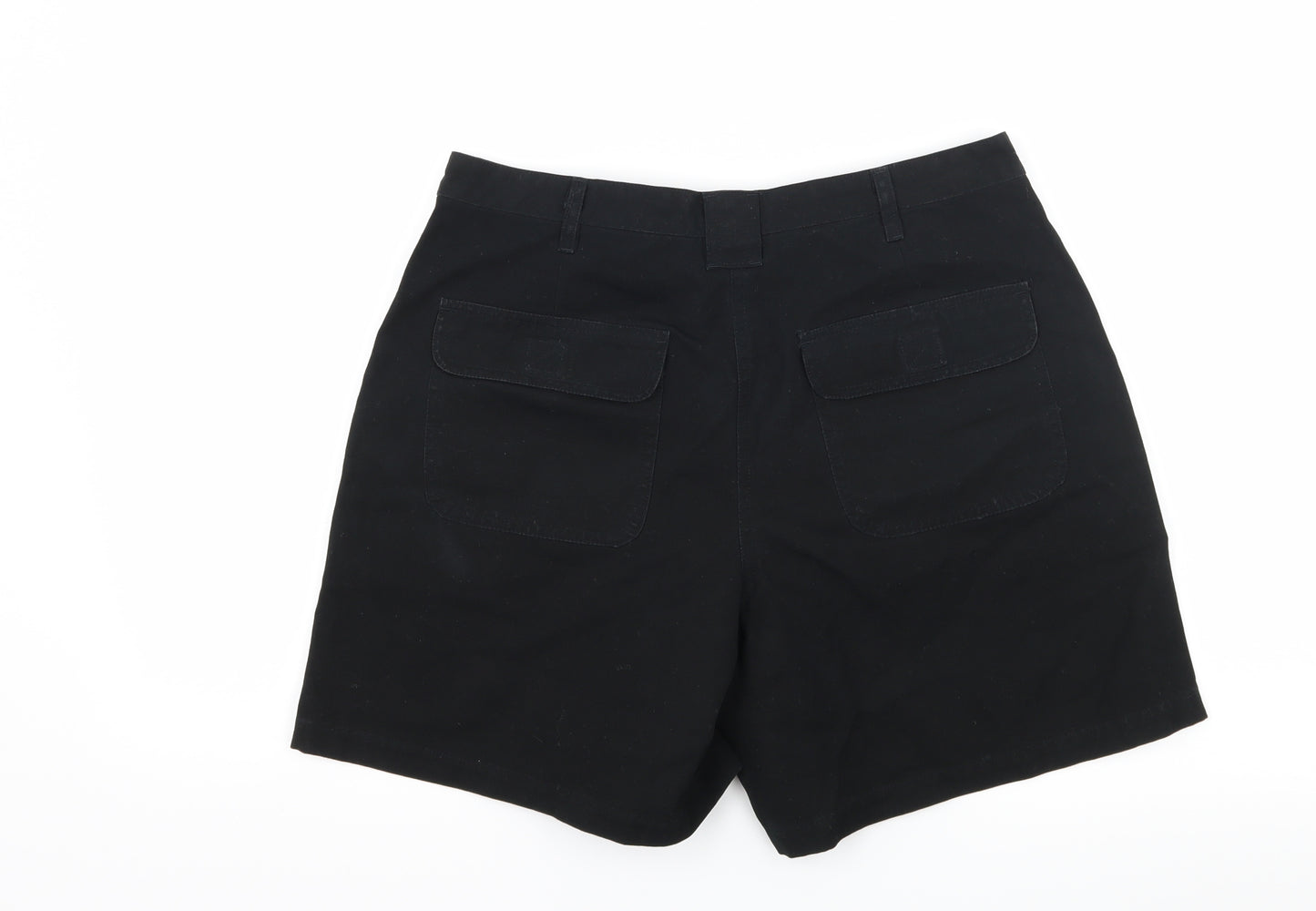 VERO MODA Womens Black   Cargo Shorts Size L