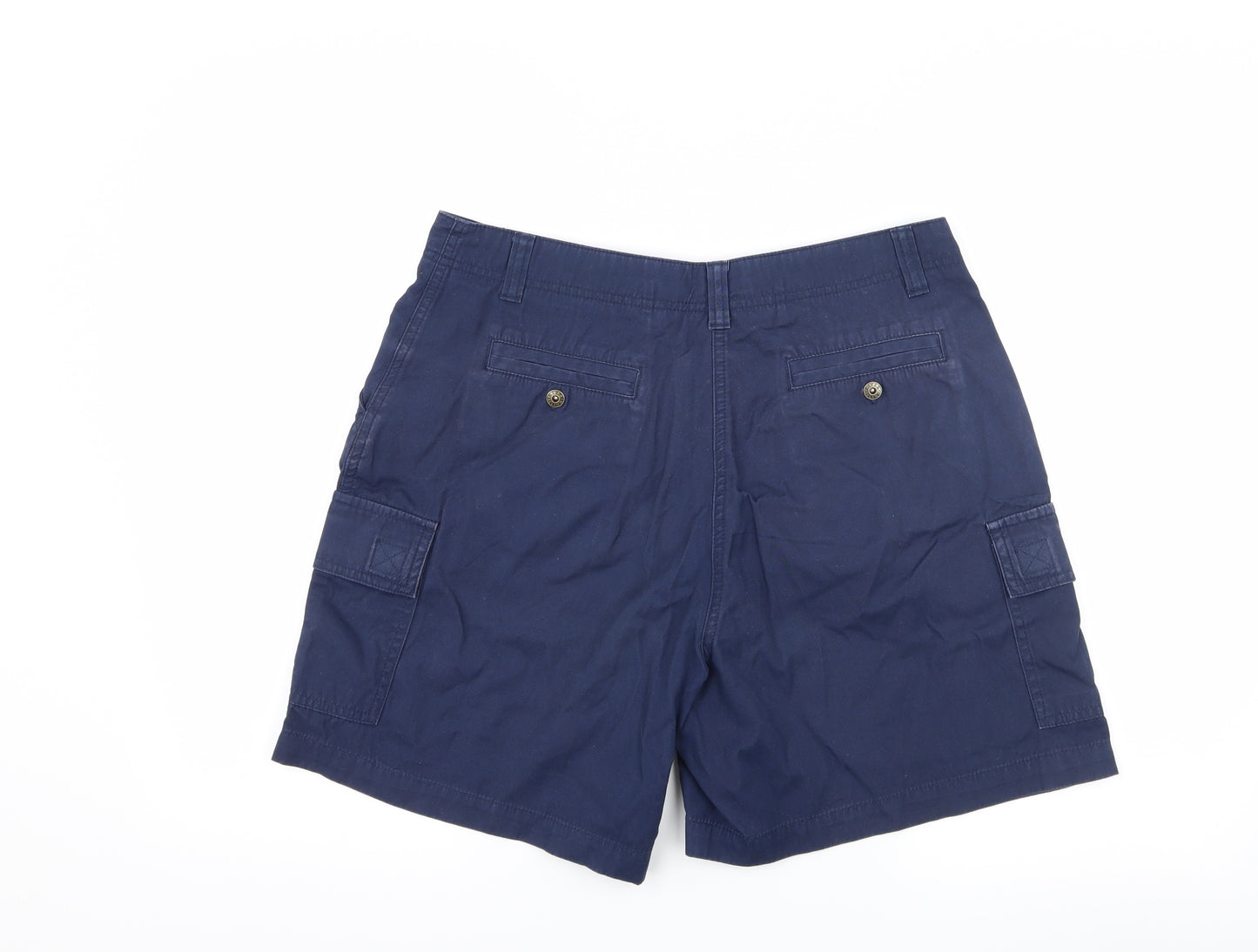 River Island Womens Blue   Cargo Shorts Size 14