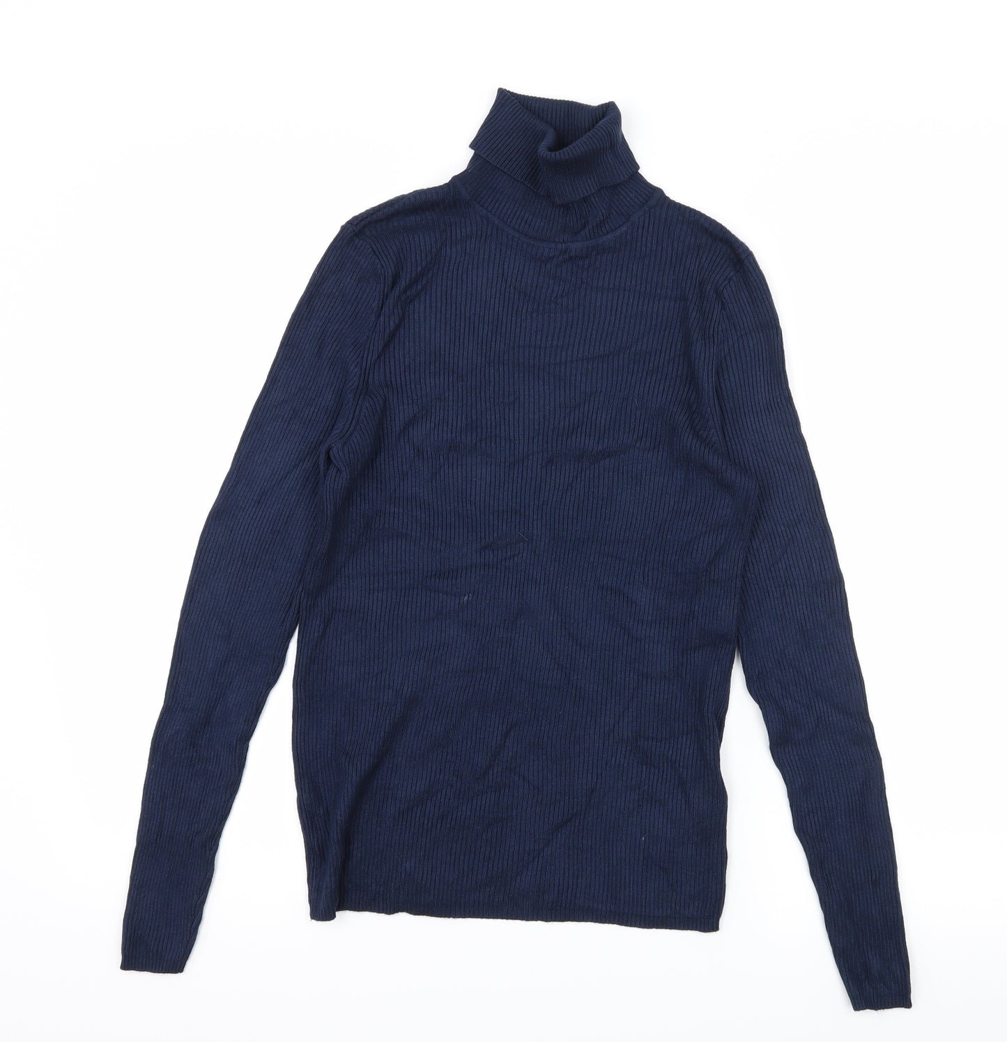 Marks and Spencer Womens Blue  Knit Pullover Jumper Size 14