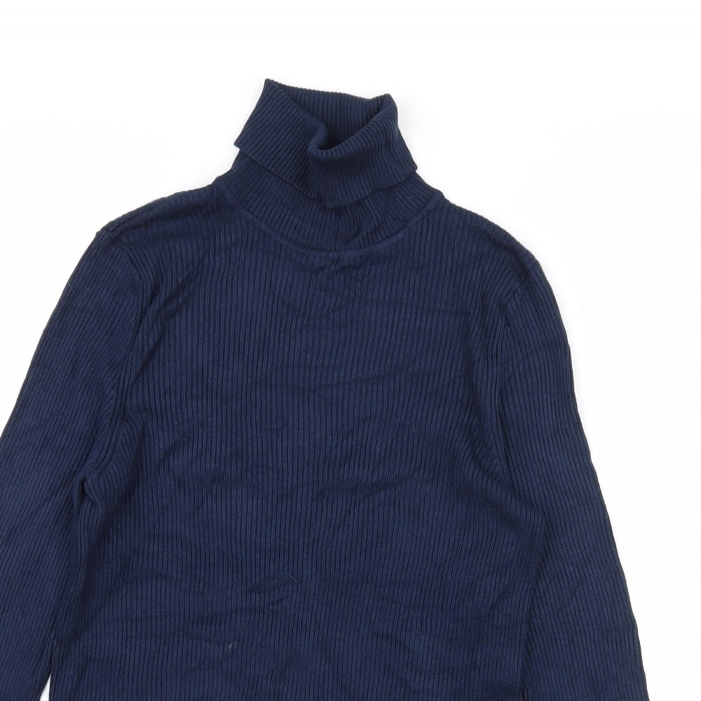 Marks and Spencer Womens Blue  Knit Pullover Jumper Size 14