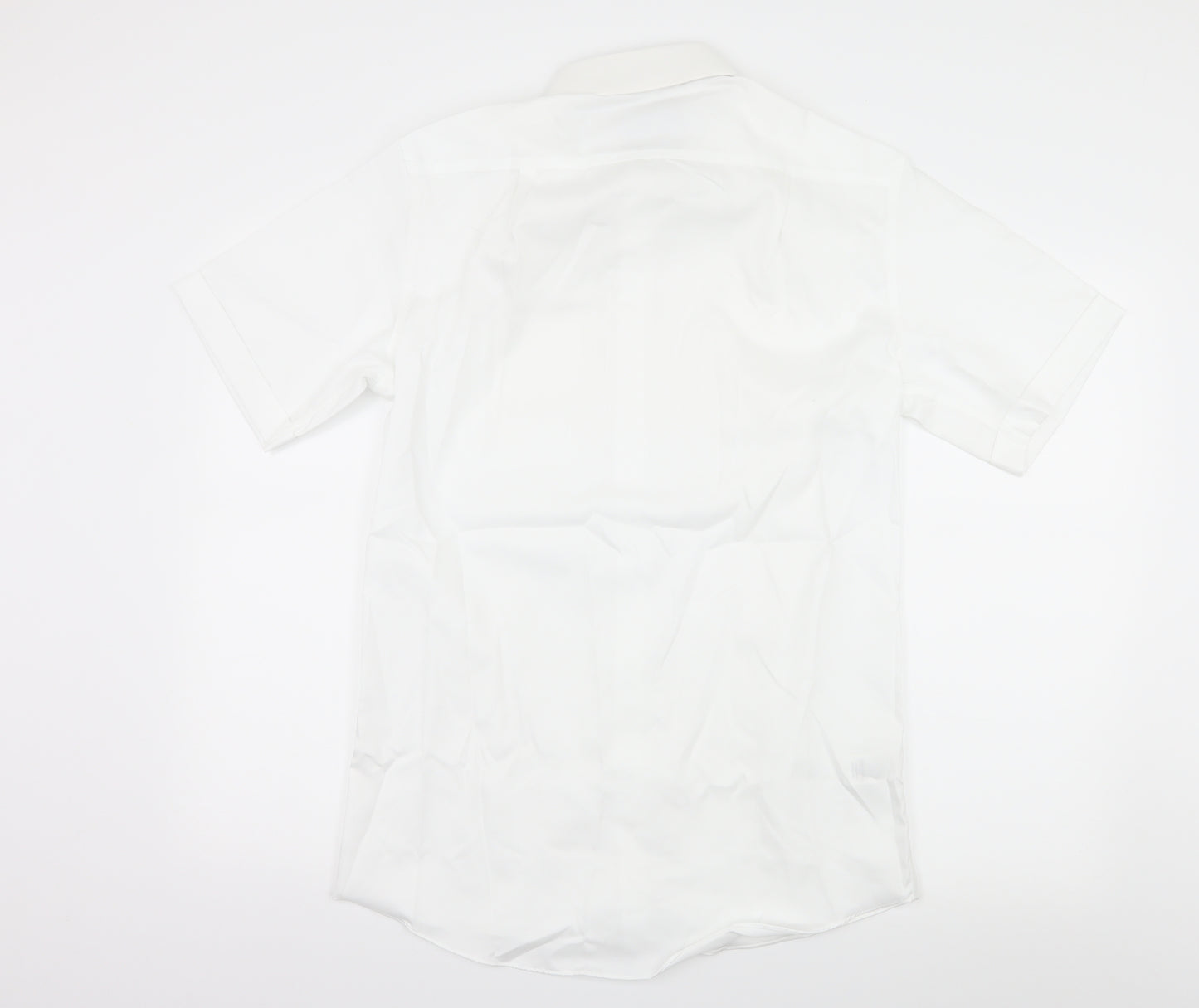 Marks and Spencer Mens White    Dress Shirt Size 14.5