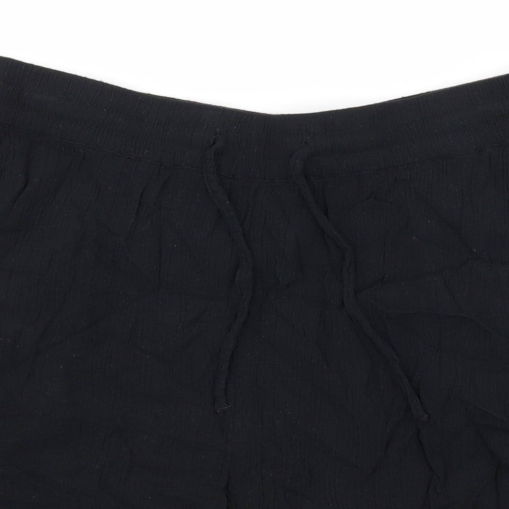 Marks and Spencer Womens Black   Sweat Shorts Size 6