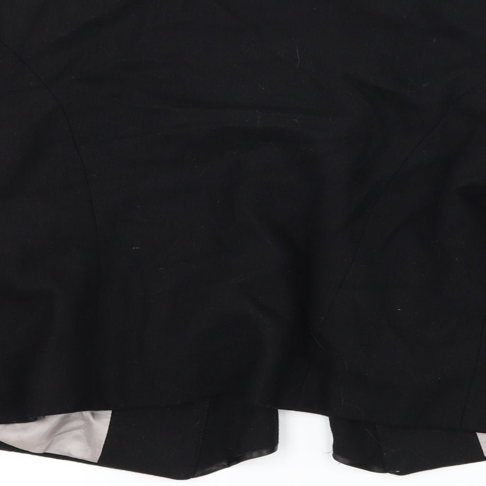 Topshop Womens Black   Jacket  Size 10