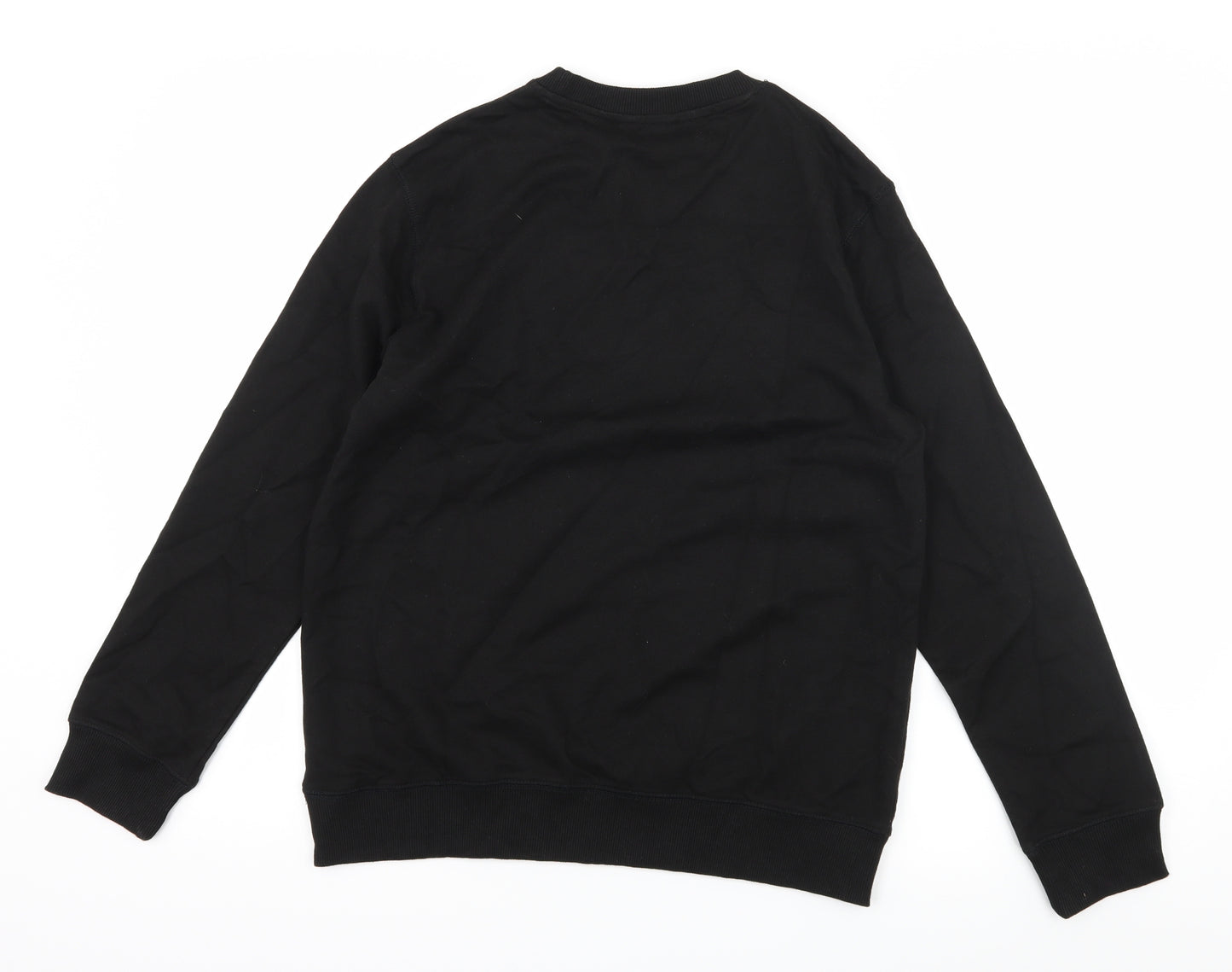 George Boys Black  Jersey Pullover Sweatshirt Size 11-12 Years