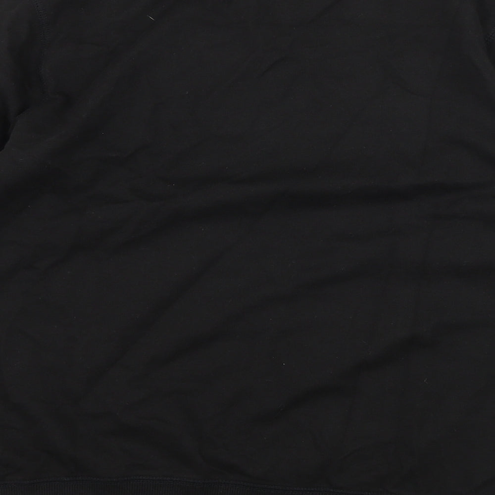 George Boys Black  Jersey Pullover Sweatshirt Size 11-12 Years