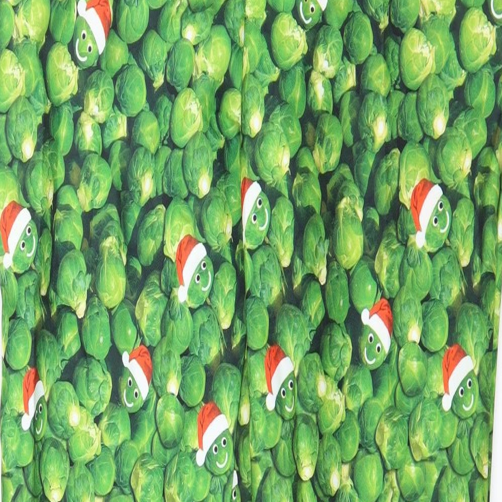 Smiffys Mens Green Geometric  2 Piece Suit Size M L31 in - Christmas Sprouts