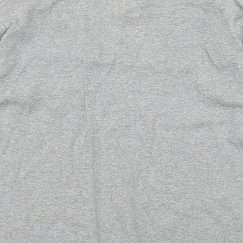 Maya Womens Grey  Jersey Basic T-Shirt Size 18