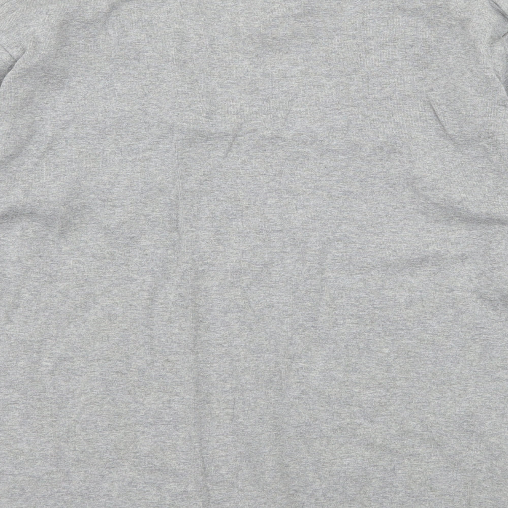 Maya Womens Grey  Jersey Basic T-Shirt Size 18